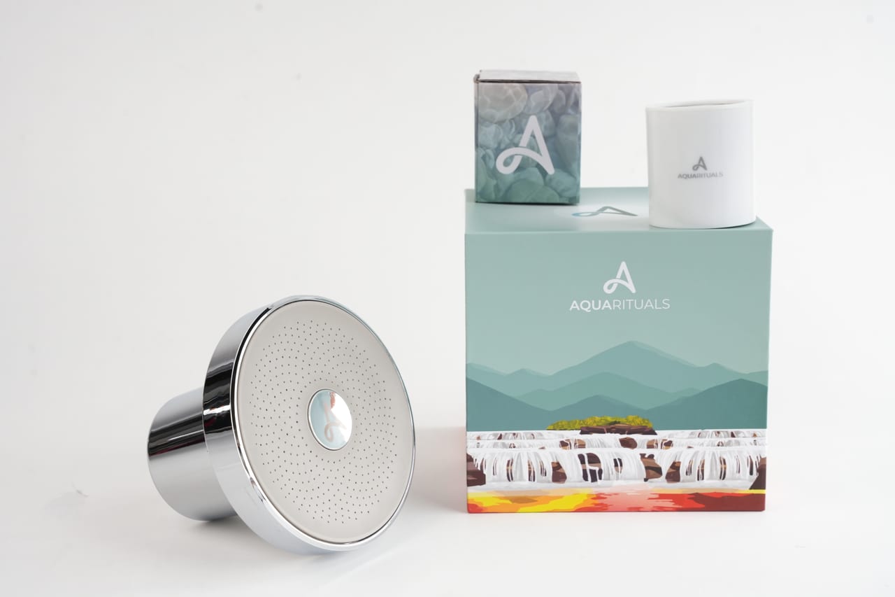Kit completo Aqua Rituals — cabezal + filtro + empaque
